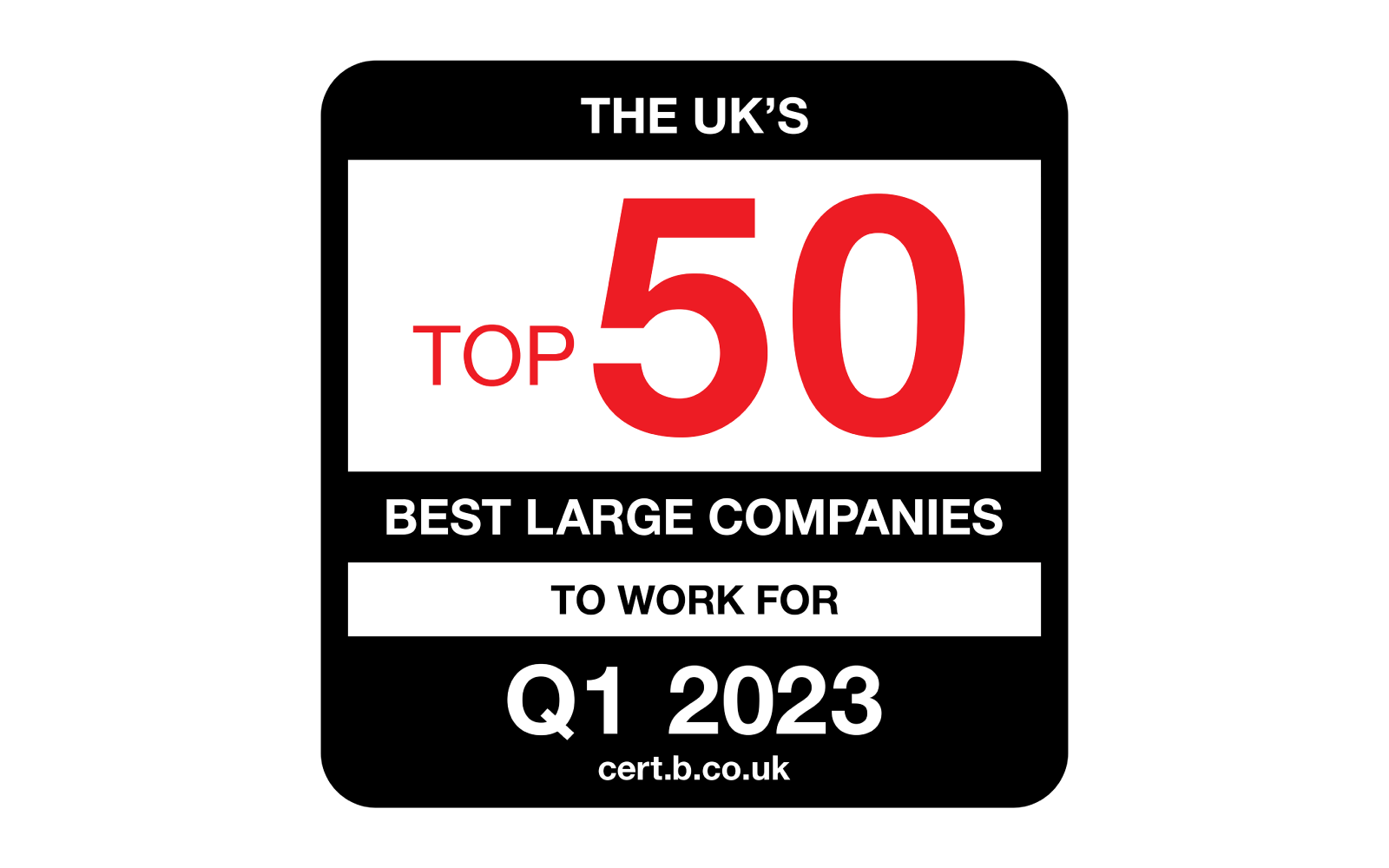 Top 50 Best Large Companies